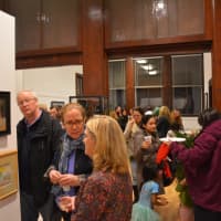 <p>A grand opening for the Katonah Art Center at its new location in Goldens Bridge included a packed reception.</p>