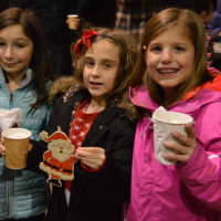 <p>Kids, friends and families celebrate the third annual tree lighting at Shelton&#x27;s Veterans Memorial Park over the weekend.</p>