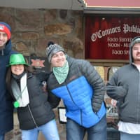 <p>Onlookers at Mount Kisco&#x27;s St. Patrick&#x27;s Day parade.</p>