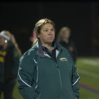 <p>Lakeland field hockey coach Sharon Sarsen has guided the Hornets to nine state titles, including the last six.</p>