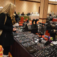 <p>Jewelry is a popular item at the Trumbull Marriott&#x27;s craft fair.</p>
