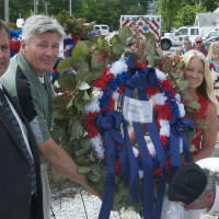 <p>A wreath ceremony was part of the Memorial Day activities Monday morning in Mahopac.</p>