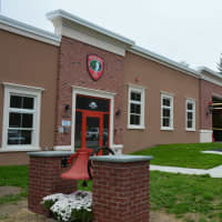<p>The new Croton Falls firehouse.</p>