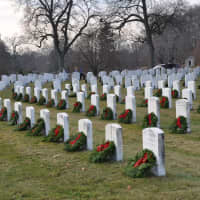 <p>Every grave in the veterans section of Spring Grove Cemetery was covered in 2015, thanks to the generosity of an anonymous donor.</p>