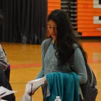 <p>Many high school students participated in an emergency response exercise at Stamford High School on Thursday.</p>