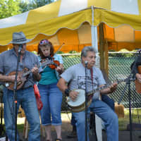 <p>Live music at the Armonk Fall Festival</p>
