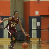 <p>The Ossining High girls basketball team beat Monroe-Woodbury in a regional final Friday night in Middletown.</p>