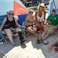 <p>Blues on the Beach attracts thousands of people to Short Beach in Stratford.</p>