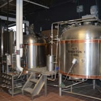 <p>Some of the state-of-the-art equipment in the back brewery at Brewport in Bridgeport.</p>
