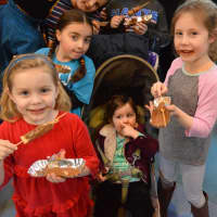 <p>Chocolate lovers of all ages enjoy the treats at the Chocolate Expo at the Maritime Aquarium at Norwalk.</p>