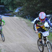 <p>The race is on at Bethel BMX.</p>