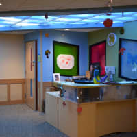 <p>The main lobby at Sunshine Children&#x27;s Home &amp; Rehab Center in New Castle.</p>