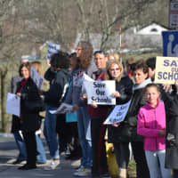 <p>Members of the Bedford Teachers Association (BTA) rallied in downtown Mount Kisco, calling for an end to a recession-era state policy of withholding aid in order to balance its budget. The rally was held near Gov. Andrew Cuomo&#x27;s home.</p>