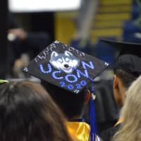 <p>This graduate is UConn-bound</p>