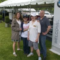 <p>Members of the Wennerstrom family, founders of the Greenwich Concours. From left: Mary, April, Bria and Nord.</p>