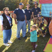 <p>Even the littlest kids can learn about important lessons at the Safe House set up at the open house at the White Hills Volunteer Fire Department in Shelton.</p>