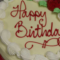 <p>A birthday cake from Carousel Cakes.</p>