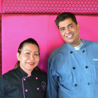 <p>Chef Lucky Thai and Owner Navjot Arora of  Sambal Thai and Malaysian in Irvington.</p>