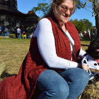 <p>Even animals get in on the fun at the Great Pumpkin Festival at Boothe Memorial Park.</p>