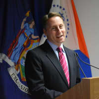 <p>Westchester County Executive Rob Astorino, pictured, announced on Tuesday that the county exceeded the benchmark for the federal affordable-housing settlement.</p>