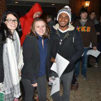 <p>Students gathered outside of WCSU&#x27;s Midtown campus and walked around the quad chanting to raise awareness for domestic and sexual abuse.</p>