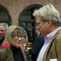 <p>Former Woodcliff Lake Council President Donna Abene and Emerson Mayor Lou Lamatina were among the guests.</p>
