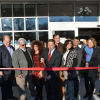 <p>A ribbon cutting is held to mark the opening of DeCicco &amp; Sons in Millwood.</p>
