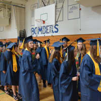 <p>Members of Stissing Mountain High School&#x27;s Class of 2016 ready for commencement.</p>