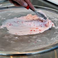 <p>Step two: chopping and mixing.</p>