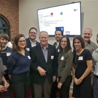 <p>Daily Voice staff from New Jersey and New York with Founder and CEO Carll Tucker.</p>
