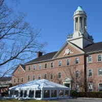 <p>The historic cupola building at Chappaqua Crossing, which will host 28 affordable-housing units.</p>