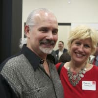 <p>Attendees at the open house included Managing Editor Jerry DeMarco and Community Advisor Patricia Fackina Cormack.</p>