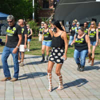 <p>The line dancing continues.</p>