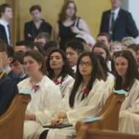 <p>John F. Kennedy Catholic High School held it&#x27;s 2016 commencement ceremony Saturday morning at St. Joseph&#x27;s Catholic Church in Somers.</p>