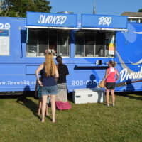 <p>The DrewBaQ food truck steps up at the Trumbull Farmers Market</p>