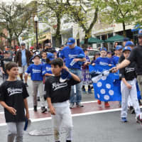 <p>Ridgewood Baseball and Softball Association players enjoyed the annual opening day parade Saturday.</p>