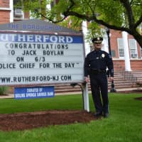 <p>Jack gets a special welcome at Borough Hall.</p>