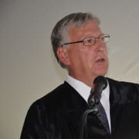 <p>Dutchess County Sheriff Adrian &quot;Butch&quot; Anderson addresses Webutuck High School&#x27;s 2016 commencement.</p>