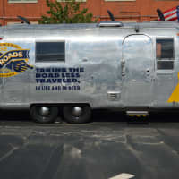 <p>Two Roads Brewing Company truck. The company was also giving tours during Hops for Hunger.</p>