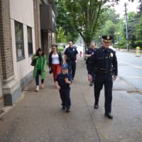 <p>Jack patrols the streets of Rutherford with Russo.</p>