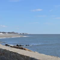 <p>The Crabby Dog Tavern will overlook Lordship&#x27;s seawall.</p>