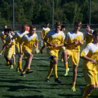 <p>The Clarkstown South High boys soccer team is looking for a winning season.</p>