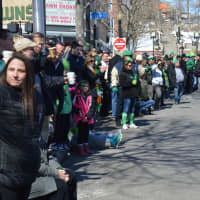<p>Crowds gathered for the 2017 St. Patrick&#x27;s Day parade in Bridgeport.</p>