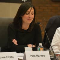 <p>Challenger Pam Harney, who won a seat on the Bedford Central school board.</p>