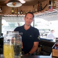 <p>L&#x27;escale at Delamar Greenwich Harbor Bar Manager Michael Kolesar.</p>