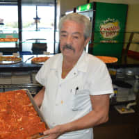 <p>Steve Bruno is known for his Sicilian pies</p>
