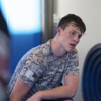 <p>Members of the Mahopac wrestling team get ready for the winter season.</p>