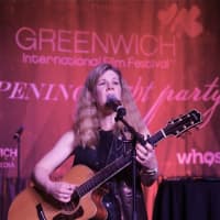 <p>Mount Kisco Singer/Songwriter Dar Williams performs at the GIFF Opening Night Party in Greenwich.</p>