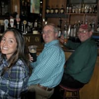 <p>Stamford residents celebrate St. Patrick&#x27;s Day at Tigin&#x27;s Irish Pub Thursday.</p>
