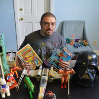 <p>Joe Maffei buys and sells vintage toys and comics</p>
